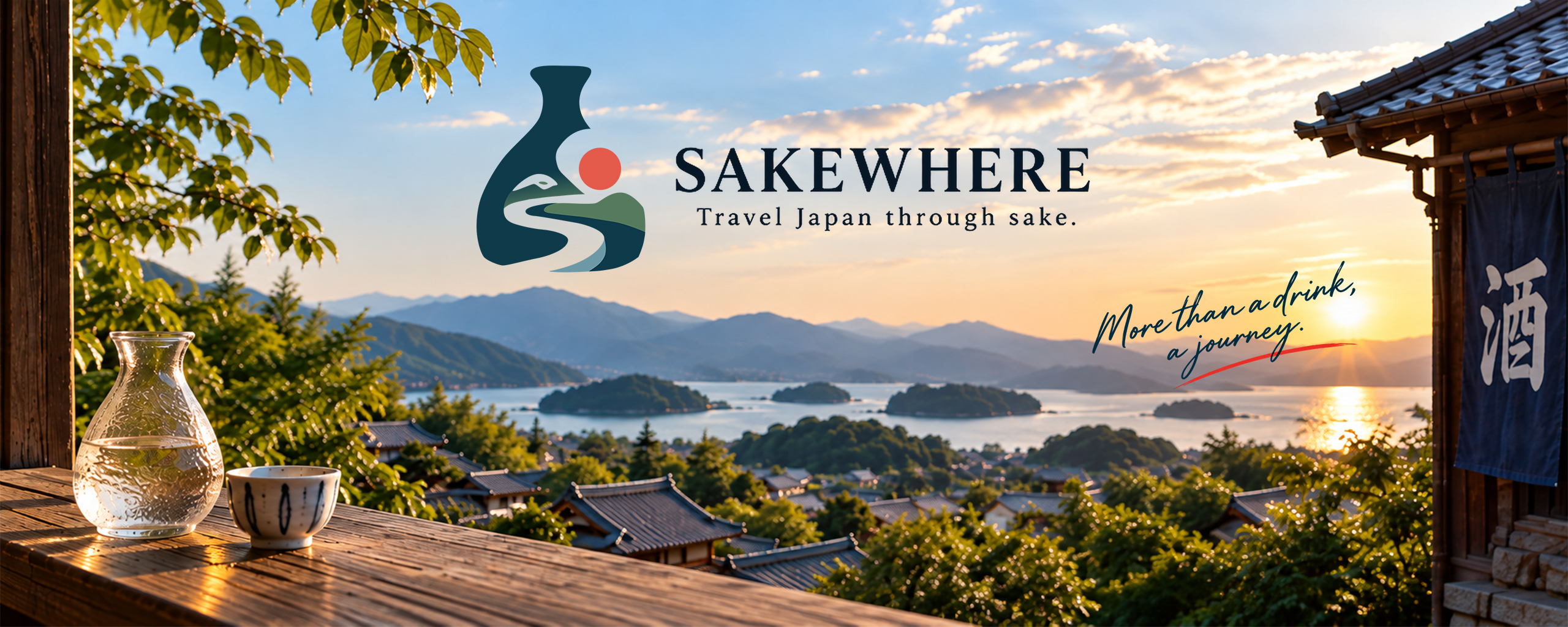 Travel Japan through sake — More than a drink, a journey.